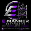 E Manner Scaffolding logo
